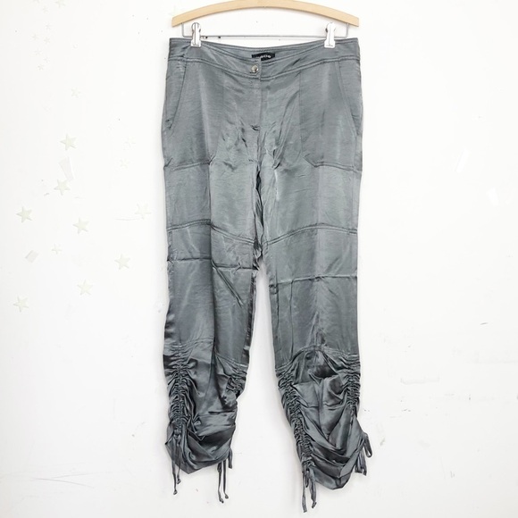 bebe Pants - BEBE Silky drapery pants